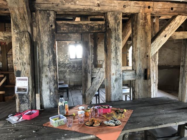 Picknick auf dem Turm von St. Katharinen