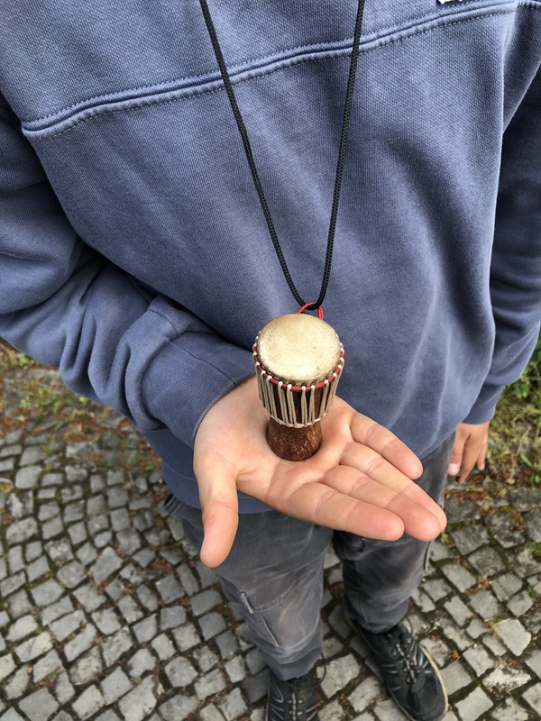 Wenn Enkel auf die Pauke hau'n …